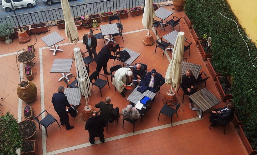 004-Hotel Silla riunione in terrazza